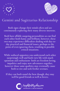 Sagittarius And Gemini Compatibility Sex Love And Friendship