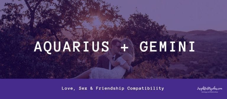 gemini and aquarius