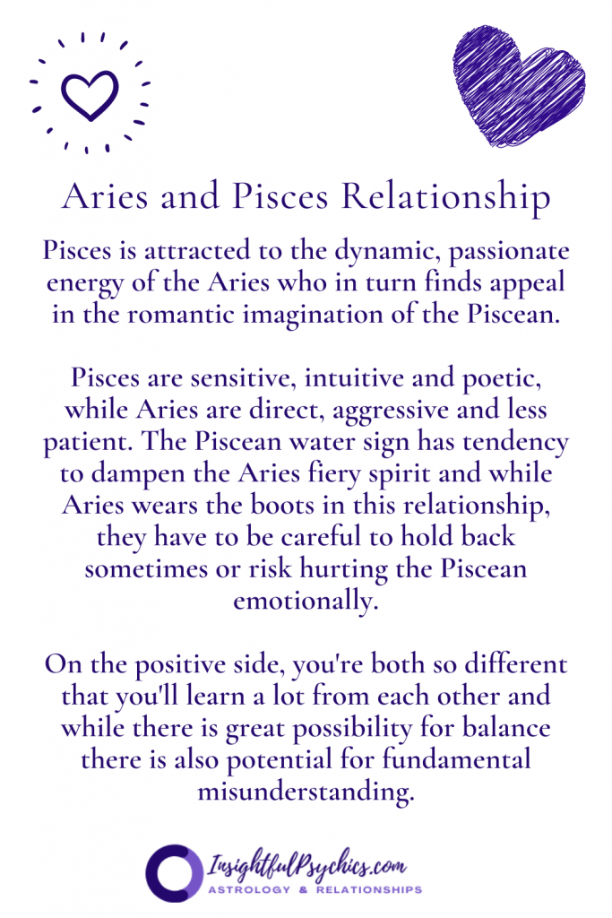 aries and pisces relationship