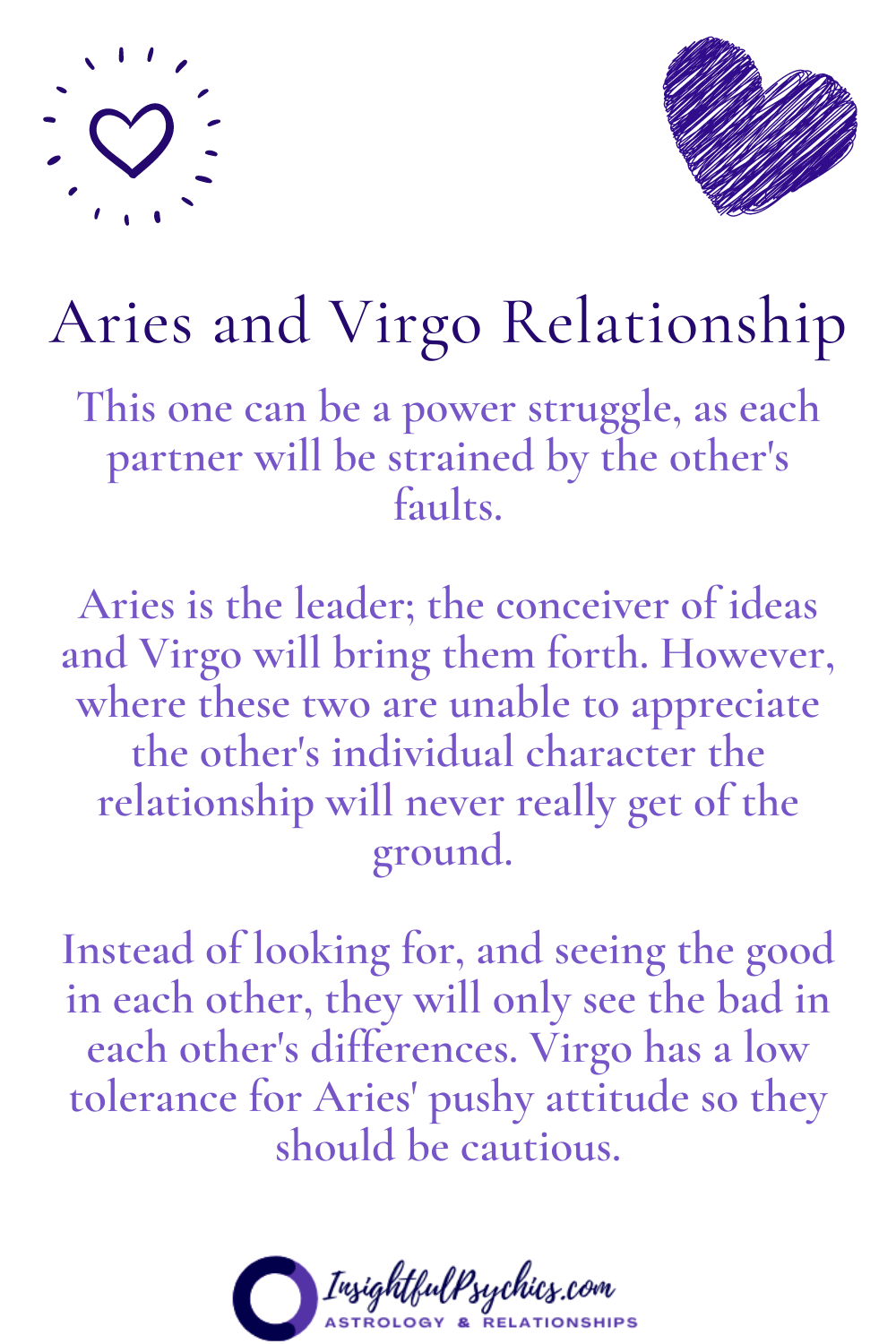 Aries And Virgo Compatibility Sex Love And Friendship