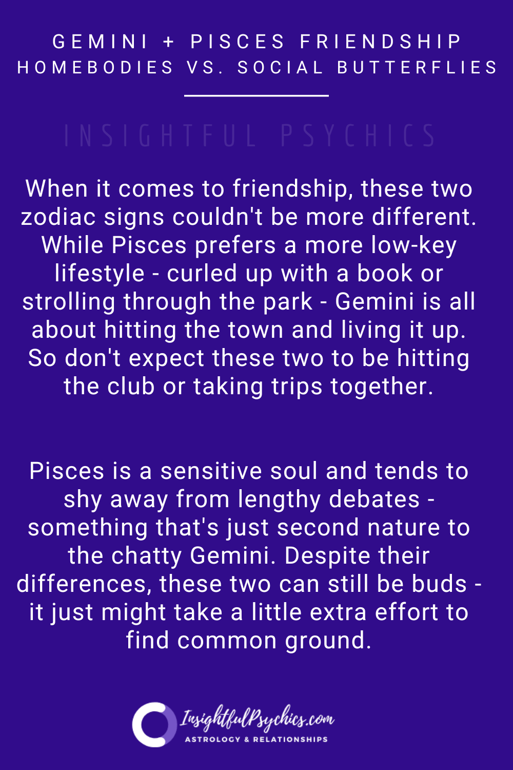 pisces and gemini friendship