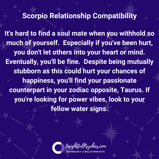 Scorpio most compatible relationship