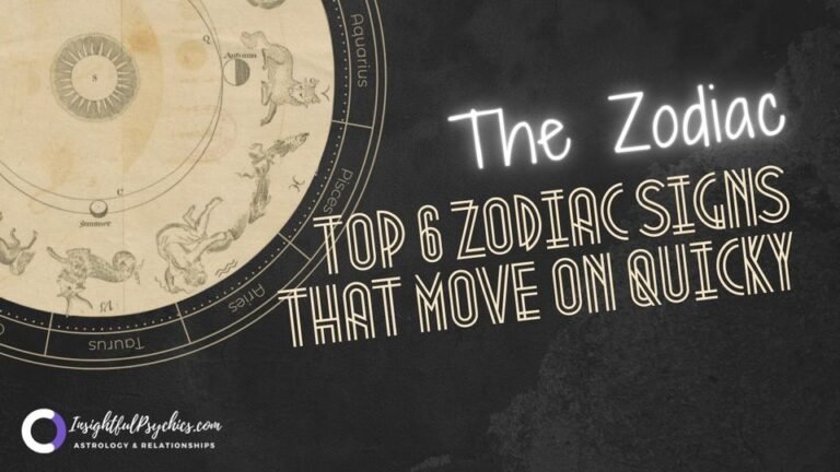 Top 6 Zodiac Signs that Move on Quicky