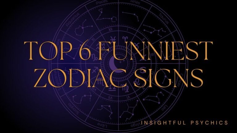 Top 6 Funniest Zodiac Signs